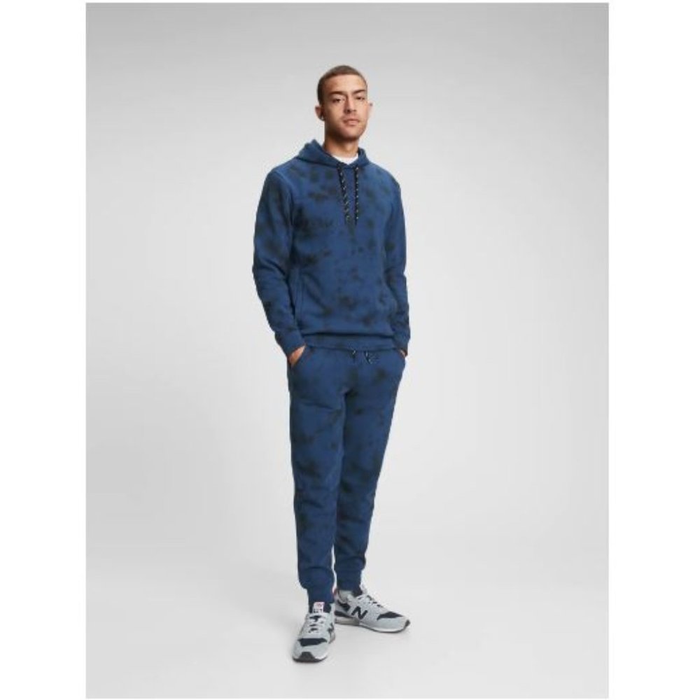 GapFit Performance Joggers Navy Tie Dye